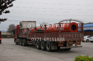 滿(mǎn)載出發(fā)，通達(dá)重工有機(jī)肥烘干機(jī)設(shè)備發(fā)貨忙